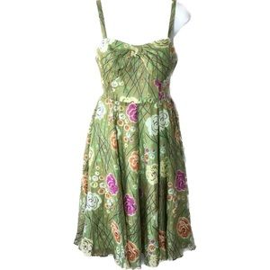 ANTHROPOLOGIE Girls From Savoy ROSE BRAMBLE Sundress - Sz 0